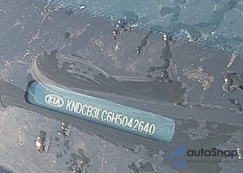 2017 Kia Niro Lx из США, поврежденный, VIN KNDCB3LC6H5042640